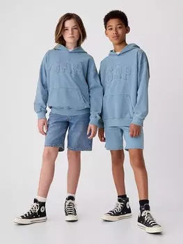 Пуловер с капюшоном GAP Hoodie, синий