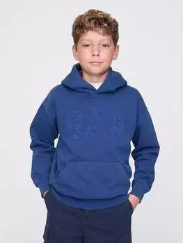 Пуловер с капюшоном GAP Hoodie, синий