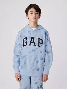 Пуловер с капюшоном GAP Hoodie, светло-синий