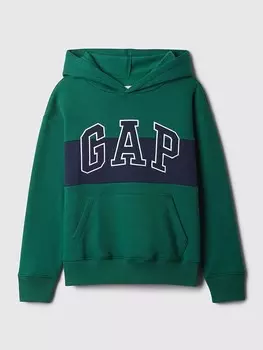 Пуловер с капюшоном GAP Hoodie, зеленый