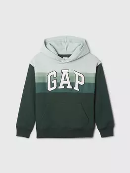 Пуловер с капюшоном GAP Hoodie, зеленый