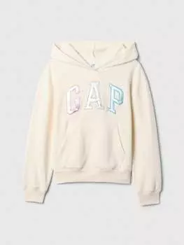 Пуловер с капюшоном GAP, кремовый