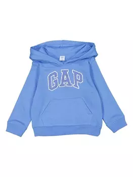 Пуловер с капюшоном GAP, синий