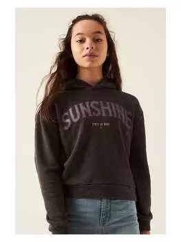 Пуловер с капюшоном Garcia, антрацит