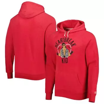 Пуловер с капюшоном Homage Shawn Michaels, красный