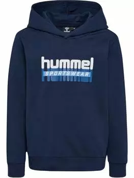 Пуловер с капюшоном Hummel, черный ирис