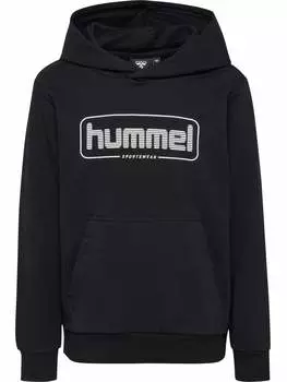 Пуловер с капюшоном Hummel Hoodie Hmlbally Multisport Kinder, черный