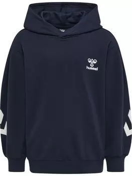 Пуловер с капюшоном Hummel Hoodie Hmldue Mdchen, цвет BLACK IRIS