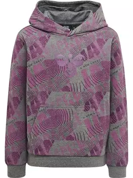 Пуловер с капюшоном Hummel Hoodie Hmlspace Mdchen, цвет AMARANTH