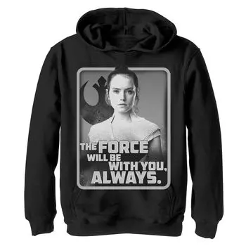 Пуловер с капюшоном и рисунком Рей Форс для мальчиков 8–20 лет «Звездные войны: Скайуокер. Восход» Star Wars