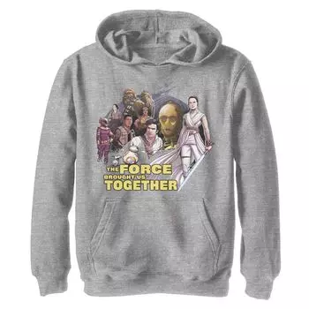 Пуловер с капюшоном и рисунком «Звездные войны: Скайуокер. Восстание» для мальчиков 8–20 лет Star Wars