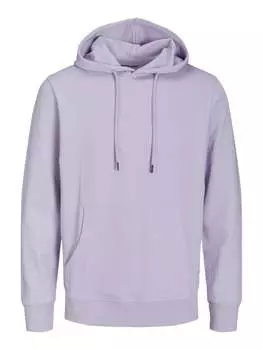 Пуловер с капюшоном Jack & Jones, фиолетовый