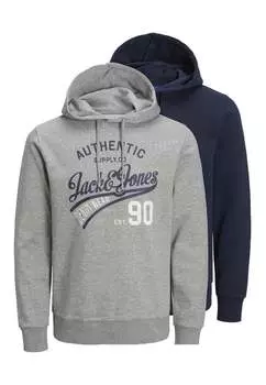 Пуловер с капюшоном Jack & Jones, мультиколор