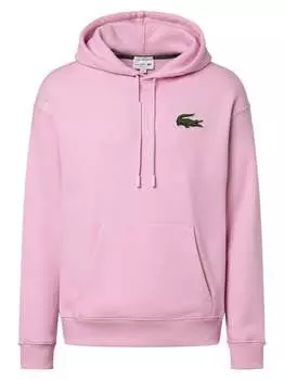 Пуловер с капюшоном Lacoste, розовый
