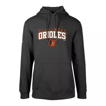 Пуловер с капюшоном Levelwear Baltimore Orioles, черный