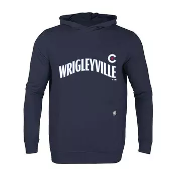 Пуловер с капюшоном Levelwear Chicago Cubs, нави