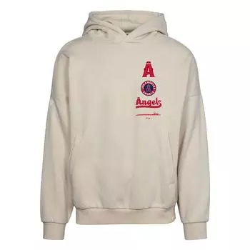 Пуловер с капюшоном Levelwear Los Angeles Angels, кремовый