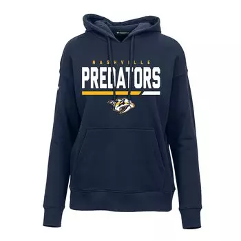 Пуловер с капюшоном Levelwear Nashville Predators, нави