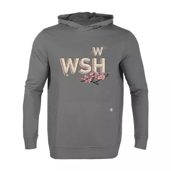 Пуловер с капюшоном Levelwear Washington Nationals, серый