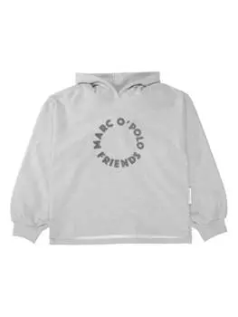 Пуловер с капюшоном Marc OPolo, серый