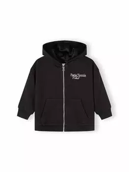 Пуловер с капюшоном Minoti, черный