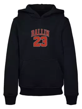 Пуловер с капюшоном Mister Tee, черный