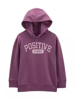 Пуловер с капюшоном OshKosh, фиолетовый