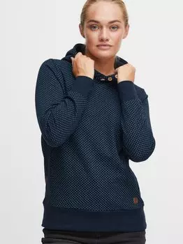 Пуловер с капюшоном Oxmo, синий