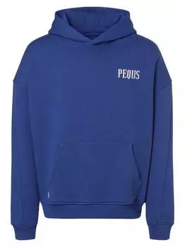 Пуловер с капюшоном Pequs, синий