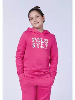 Пуловер с капюшоном Polo Sylt, розовый