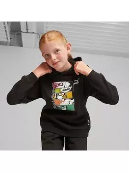 Пуловер с капюшоном Puma, черный