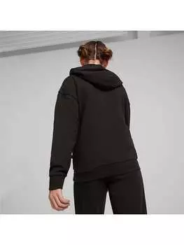 Пуловер с капюшоном Puma, черный