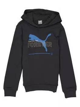 Пуловер с капюшоном Puma, черный