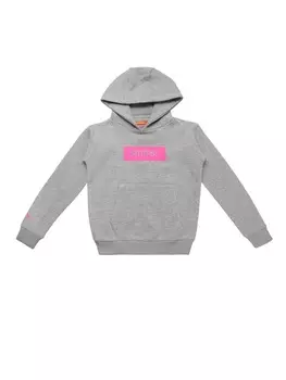 Пуловер с капюшоном smiler., серый