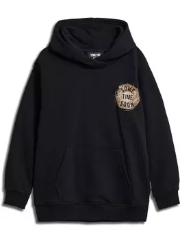 Пуловер с капюшоном Sometime Soon Hoodie Stsmoreno Kinder, черный