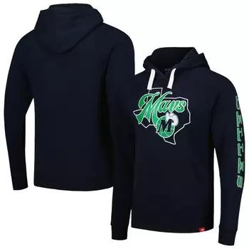 Пуловер с капюшоном Sportiqe Dallas Mavericks, нави