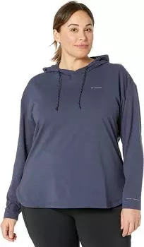 Пуловер с капюшоном Sun Trek больших размеров Columbia, цвет Nocturnal