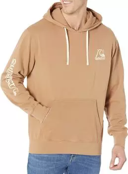 Пуловер с капюшоном Sweet As Slab Quiksilver, цвет Tannin