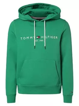 Пуловер с капюшоном Tommy Hilfiger, зеленый