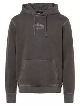 Пуловер с капюшоном Tommy Jeans, серый
