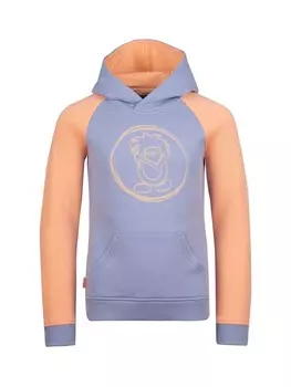 Пуловер с капюшоном Trollkids, цвет lavender/aprikose