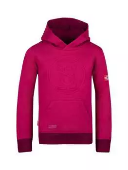 Пуловер с капюшоном Trollkids, цвет lila/dunkellila