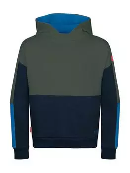 Пуловер с капюшоном Trollkids, синий