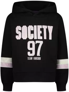 Пуловер с капюшоном Vingino, черный