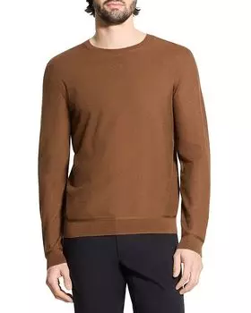 Пуловер с круглым вырезом Burnished Theory, коричневый