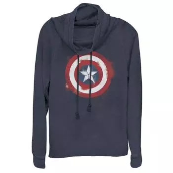 Пуловер с логотипом Капитана Америки для юниоров Marvel Avengers Endgame. Licensed Character, темно-синий