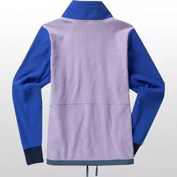 Пуловер с молнией 1/4 Trail Mix женский Outdoor Research, цвет Lavender/Ultramarine/Dawn
