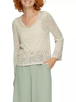 Пуловер s.Oliver, белый