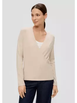Пуловер s.Oliver, бежевый