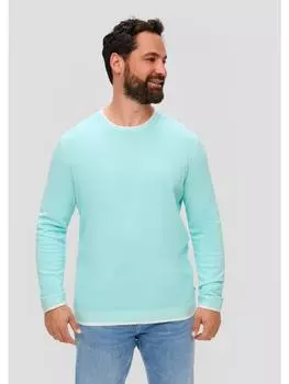 Пуловер s.Oliver, бирюзовый